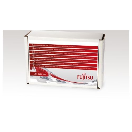 Fujitsu 3586-100K Consumable Kit Materiali di Consumo Scanner 1 Rullo di Pescaggio 2 Separatori Fogli per ScanSnap S1500, S1500M