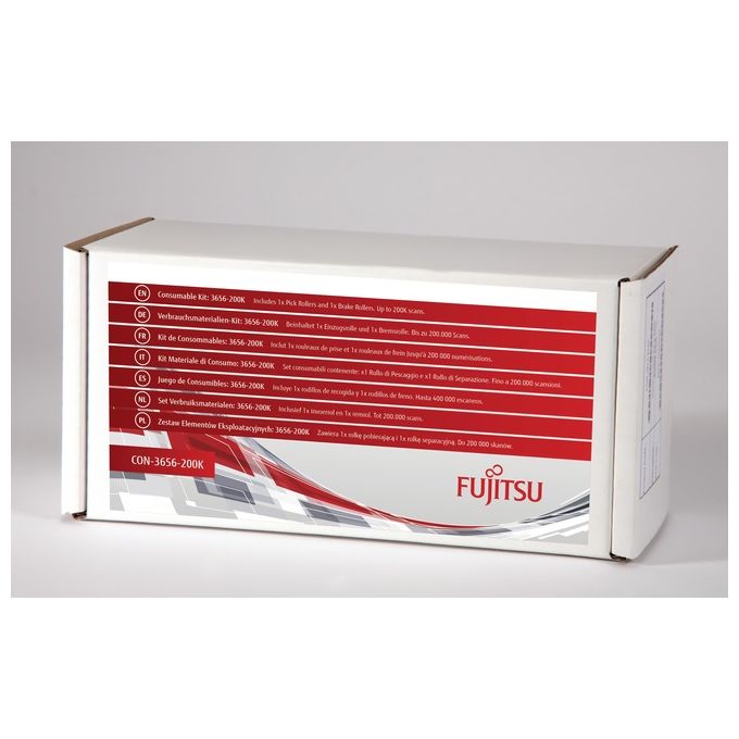 Fujitsu 3656-200K Scanner Kit di Consumabili per Ix500