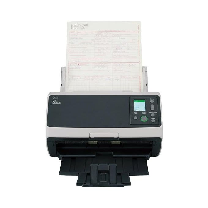 Fujitsu fi-8190 ADF  Scanner ad Alimentazione Manuale 600x600 DPI A4 Nero/Grigio