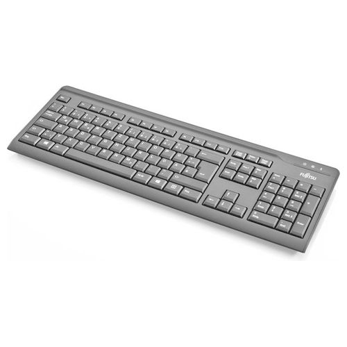 Fujitsu Kb410 usb Keyboard Layout it Black