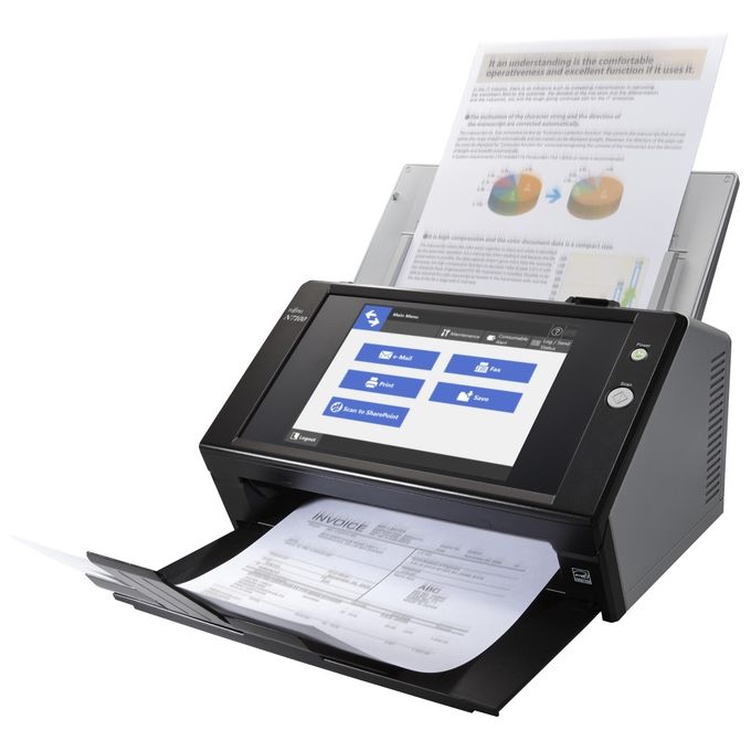 Fujitsu N7100E Scanner ADF 600x600 DPI A4 Nero