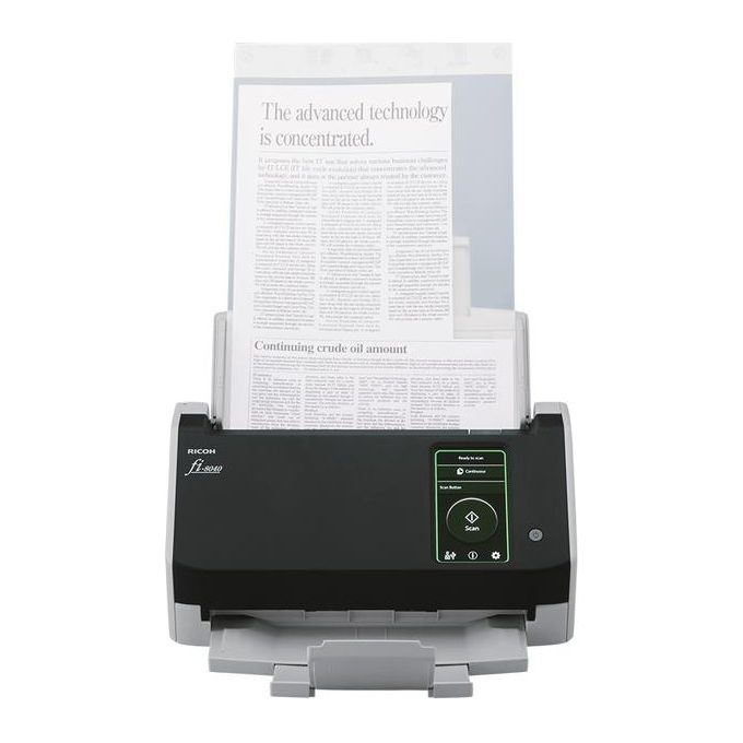 Fujitsu Ricoh fi-8040 ADF  Scanner ad Alimentazione Manuale 600x600 DPI A4 Nero-Grigio