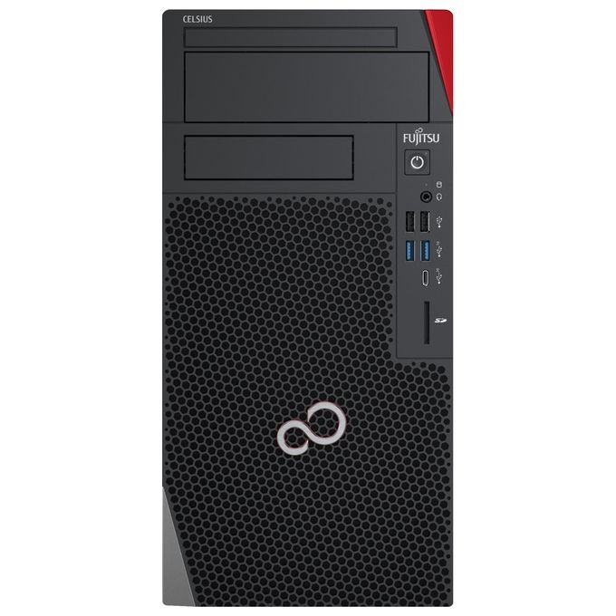 Fujitsu W5011 Estar Pc Desktop, Processore Intel Core i7-11700, Ram 16Gb, Hd 512Gb SSD, Windows 10 Pro