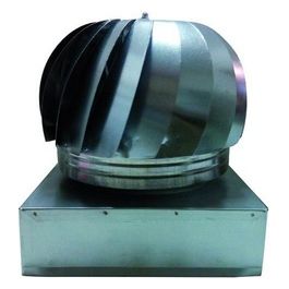 Fumaioli Eolici Acciaio Inox Base Tonda Diam.cm.12