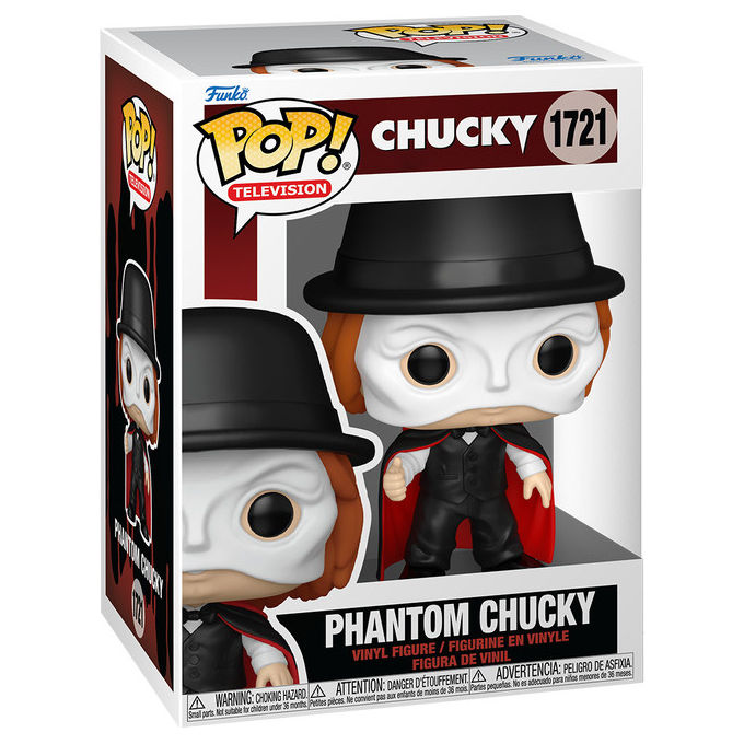 Funko Chucky Pop TV N° 1721 Phantom Chucky Bobble Head