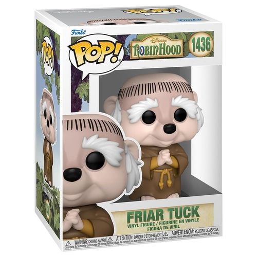 Funko Funko pop Animation Disney Disney Robin Hood Friar Tuck 1436