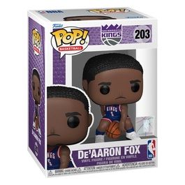Personaggio Collection Pop Basketball NBA Kings De'Aaron Fox Modello 83846 per Appassionati di Collezionismo Sportivo