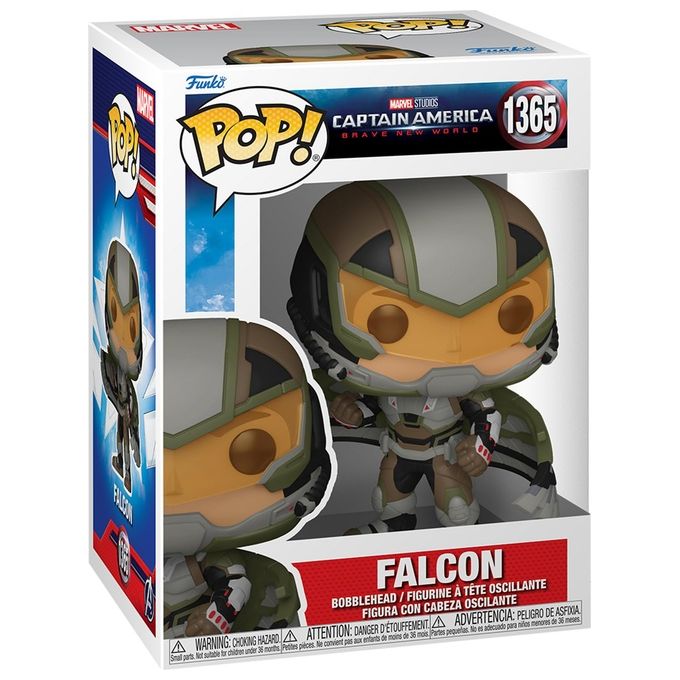 Funko Personaggio Collezionabile Marvel Captain America Brave 75991 Dettagli Realistici Design Iconico per Appassionati ed Esposizione
