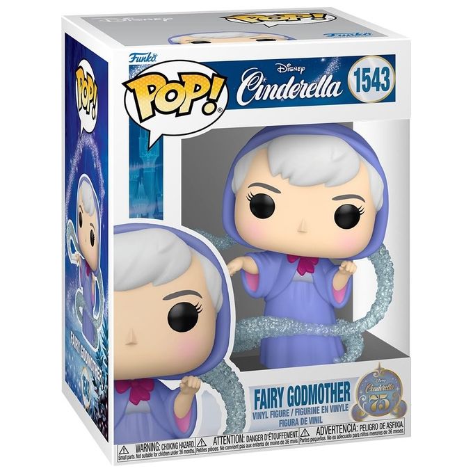 Funko Personaggio Collezione 83457 Pop Disney Cinderella 75th Anniversario Fairy