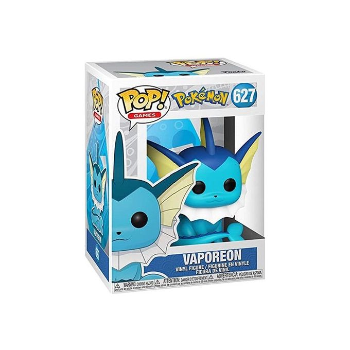 Funko Personaggio Collezione Funko Pop! Games Pokemon Vaporeon 627