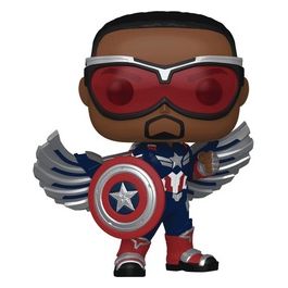 Personaggio Collezione Marvel Captain America Brave Pop 75990 Edizione Speciale Modellino Supereroi in Vinile