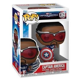 Personaggio Collezione Marvel Captain America Brave Pop 75990 Edizione Speciale Modellino Supereroi in Vinile