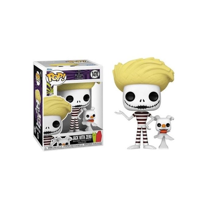 Funko Pop! Animation Nightmare Before Christmas Jack With Zero 1470