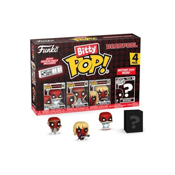 Funko Pop! Bitty Pop 4 Pack Deadpool Sleepover