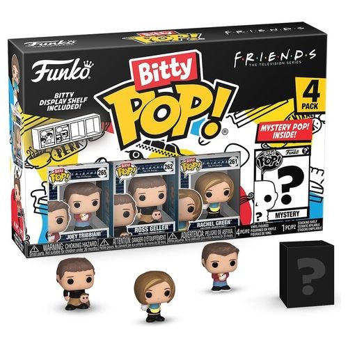 Funko Pop! Bitty Pop 4 Pack Friends Joey