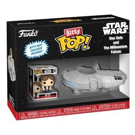 Pop! Bitty Rides Star Wars Han Solo with Millenium Falcon