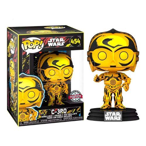 Funko Pop! Heroes Star Wars Retro C-3PO Limited Edition 454
