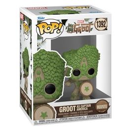 Pop! Marvel 85th We Are Groot As Captain America 1392