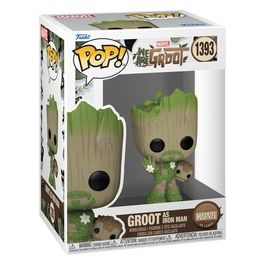 Pop! Marvel 85th We Are Groot As Iron Man 1393