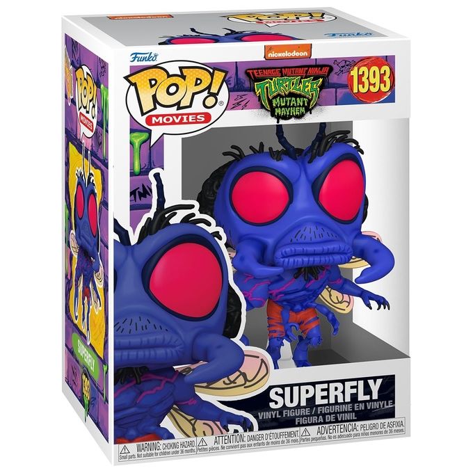 Funko Pop! Movies Teenage Mutant Ninja Turtles Mutant Mayhem Superfly 1393