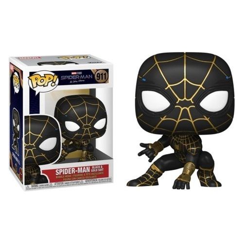 Funko Pop! Spider-Man No Way Home Black and Gold Suit 911