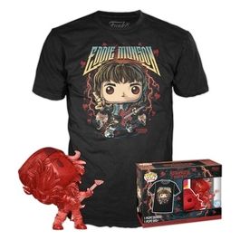 Pop! Tee  Pop Stranger Things Hunter Eddie with Guitar Taglia S