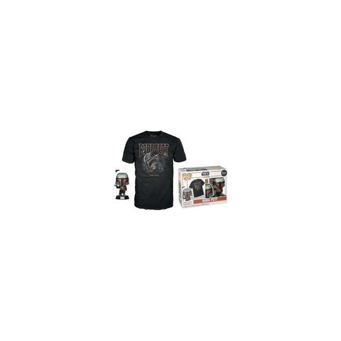 Funko Pop! Tee Star Wars The Mandalorian Mandalorian Taglia XL