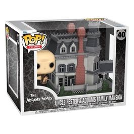 Pop! Town The Addams Family Uncle Fester e Addams Mansion 40