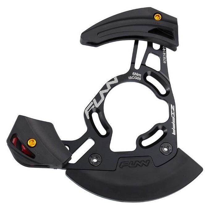 Funn Guidacatena bicicletta Zippa-Dh Nero