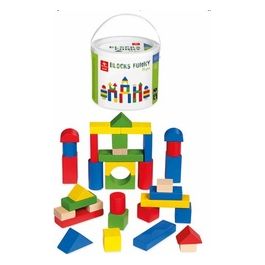 Funny Blocks 35 Pz Giochi di Costruzione per lo Sviluppo Creativo dei Bambini