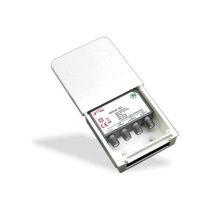 G.B.S. Elettronica AV2/U2-5G Amplificatore di Segnale TV 40 - 694 MHz