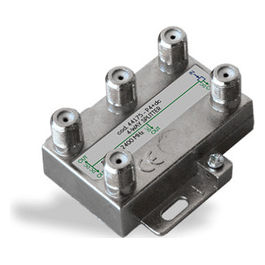 G.B.S. Elettronica, Splitter per Cavo, P4+dc, Acciaio Inox, 4 vie