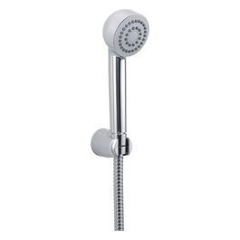 Doccetta Con Flessibile E Supporto Set Doccia G-Easy Cromato Metallo 20x6x9 Cm