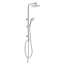 Gedy Colonne Doccia G-Easy Bianco/Cromato Metallo 100x23x46 Cm