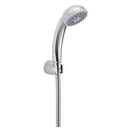 Doccetta Con Flessibile E Supporto Set Doccia G-Easy Cromato Metallo 20x7x16 Cm