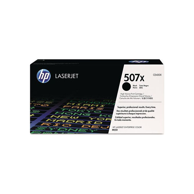 GandG 8H507X-G Toner Compatibile HP CE400X Nero 11000 Pagine