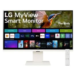 G MyView Smart Monitor 32SR83U-W.AEU All-in-One 32 piastrella IPS risoluzione FHD (3840x2160) 5ms GtG 60Hz HDR 10 DCI-P3 95% inclinabile regolabile in altezza