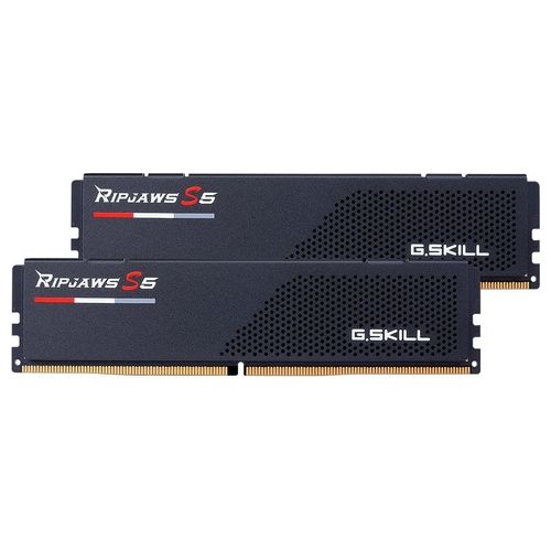 G.Skill DDR5 RAM 64GB (2x32GB Dual-Kit) PC5200 CL36 RS5K  Ripjaws S5 black (Intel optimiert)