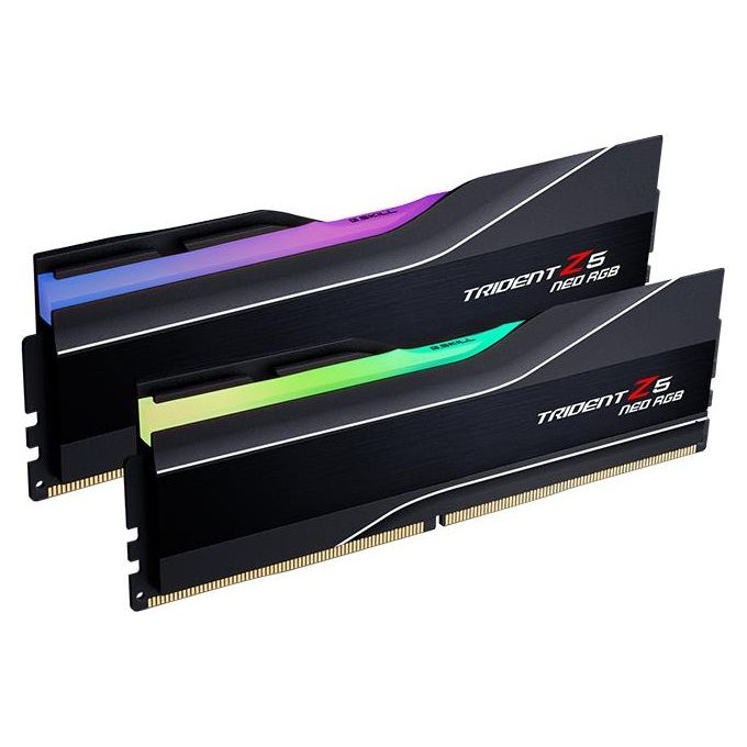 G.Skill Trident Z5 Neo RGB 32 GB. DDR5. 6000 MHz. PC-server. Registered No. ECC No. 2x16 GB