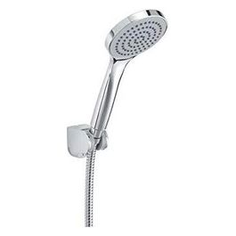 Doccetta Con Flessibile E Supporto Set Doccia G-Star Cromato Metallo 30x10x25 Cm