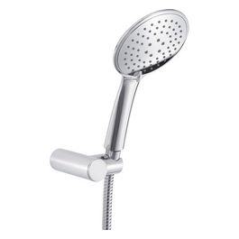 Doccetta Con Flessibile E Supporto Set Doccia G-Tech Cromato Metallo 28x12x25 Cm