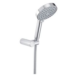 Doccetta Con Flessibile E Supporto Set Doccia G-Tech Cromato Metallo 30x13x25 Cm