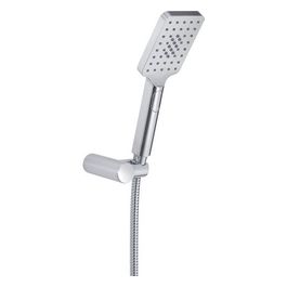 Doccetta Con Flessibile E Supporto Set Doccia G-Tech Cromato Metallo 29x10x25 Cm