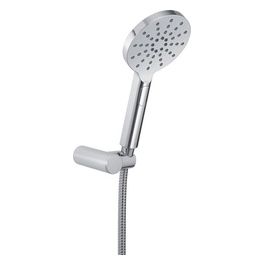Doccetta Con Flessibile E Supporto Set Doccia G-Tech Cromato Metallo 30x13x25 Cm