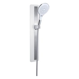 Doccetta Con Saliscendi G-Tendence Bianco/Cromato Metallo 66x14x25 Cm