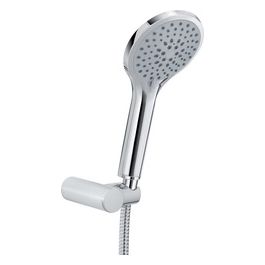 Doccetta Con Flessibile E Supporto Set Doccia G-Top Cromato Metallo 29x14x25 Cm
