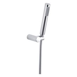 Doccetta Con Flessibile E Supporto Set Doccia G-Trendy Cromato Metallo 24x7,5x25 Cm