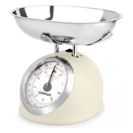 G20003 Bilancia da Cucina Meccanica Capacita' 5 Kg Funzione Tara Panna