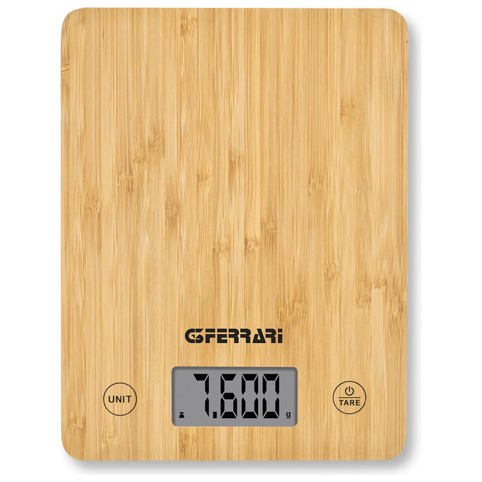 Image of G3 Ferrari Bilancia da Cucina Elettronica Bamboo 10 kg