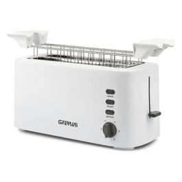 G3 Ferrari G10142 Tostapane Grandi Fette Essential Toast 1500W 4 Toast Bianco